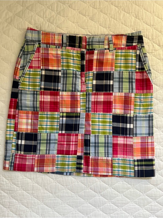 L.L. Bean Dresses & Skirts - L. L. Bean Multicolor Patchwork Madras Women's Skirt